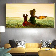 Popular Movie The Little Prince Canvas Posters and Prints Wall Art Canvas Painting Decorative Wall Art Picture for Living Room 2024 - buy cheap