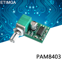 Placa amplificadora de potencia pequeña Digital PAM8403 Mini 5V, fuente USB 2024 - compra barato