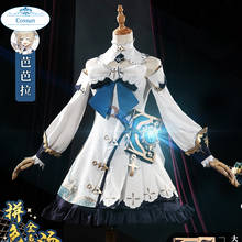 ¡Anime! Genshin-traje de juego de Idol brillante para mujer, traje elegante, uniforme encantador, disfraz de fiesta de Halloween 2024 - compra barato