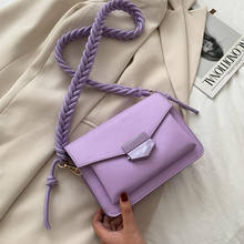 Женская сумка через плечо, с трикотажным ремешком, роскошная дизайнерская сумка кросс-боди, 2021 2024 - купить недорого
