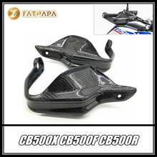 FOR HONDA CB500X CB500F CB500R Motorcycle Accessories Carbon Fiber Handlebar Guard Hand Protector 2024 - buy cheap