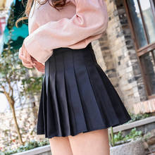 Blast skirt skirt 2021 autumn/winter new Korean version of the schoolgirl a-word skirt grid pleated skirt sexy baseball skirt 2024 - buy cheap