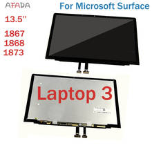 Pantalla LCD de 13,5 pulgadas para portátil, montaje de digitalizador con pantalla táctil, superficie de repuesto, para Microsoft Surface 3, 1867, 1868, 1873 2024 - compra barato