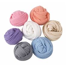Newborn Baby Knitted Swaddle Wraps Receiving Blanket Toddler Photography Props Dropshipping 2024 - buy cheap
