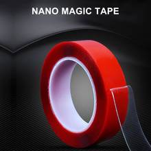 Tape Nano Magic Tape Double Sided Transparent Tape Washable Waterproof Adhesive No Trace Reuse Acrylic Tapes 300CMHF 2024 - buy cheap