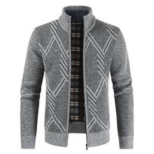 2020 Winter Cardigan Sweater Coat Men Autumn Fashion Solid Sweaters Casual Warm Knitting Jumper Sweater Male Coats Plus Size 3XL 2024 - buy cheap