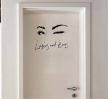 Eye lashes Wall Sticker decals  Bedroom living room decoration for home Mural Art Decals Sexy stickers 2024 - buy cheap