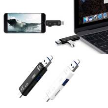 New Micro USB 3.1 Type C USB TF Card Reader OTG Hub Adapter Splitter For Samsung Xiaomi MacBook PC etc. 2024 - buy cheap