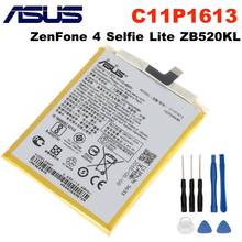 C11p1613 4120mah asus bateria original para asus zenfone 4 selfie lite zb520kl zenfone4 bateria de alta qualidade + número de rastreamento 2024 - compre barato