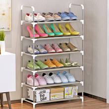 Multicolor 6-Tier Shoe Tower Shelf Storage Organizer Cabinet Stackable Shelves Holds  Home Dormitory Shoe Rack 2024 - buy cheap