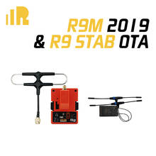 FrSky R9 STAB OTA 900MHz 16ch receptor de largo alcance y sistema de módulo R9M 2019 con antena Super 8 y T montada 2024 - compra barato