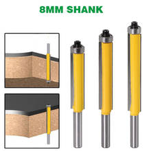 3pcs 8mm Shank 2" Flush Trim Router Bit Set Milling Cutters with Bearing for Wood Template Pattern Bit Wood Cutter Milling Tools 2024 - buy cheap