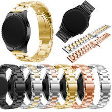 Pulseira de aço inoxidável de luxo, 20mm, pulseira para samsung gear s2 RM-732 2024 - compre barato