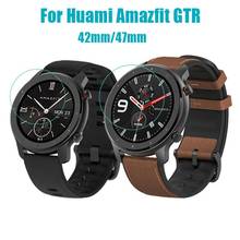 1pc Eye Protection Screen Tempered Glass Screen Protector For Amazfit GTR 47mm 42mm Protective Film Guard 2024 - buy cheap