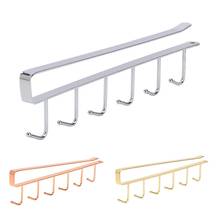 Ganchos de hierro duraderos para cocina, organizador de utensilios de cocina, soporte para estante colgante, accesorios en Metal para Cocina 2024 - compra barato