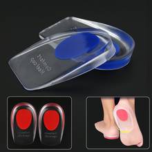 1Pair Soft Silicone Insoles Feet Orthopedic Heel Cushion Feet Pad For Adults Breathable Invisible Plantar Care Damping Foot Care 2024 - buy cheap