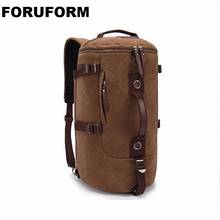 Men Canvas Backpack Famous Brand men's Travel Bag Large Capacity Vintage Backpacks Men Bags LI-031 2024 - buy cheap