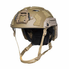 Tático rápido sf capacete tan para airsoft skirmish caça & treinamento militar de proteção 2024 - compre barato