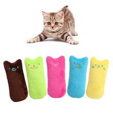 Pet Cat Toys Grinding Catnip Toys Funny Interactive Plush Kitten Chewing Teeth Toy Claws Thumb Bite Catnip Toys 2024 - buy cheap