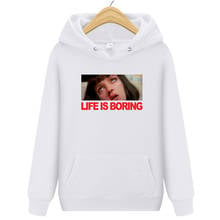 Brand Clothing Life is Boring Fashion Hoody Sweatshirts New Hot Sell Women Hoodies Outwear Pullover Fleece Tracksuit 13 colour 2024 - buy cheap