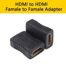 HDMI para HDMI Fêmea para Famale Cabo Extensor Adaptador Mini Cabo Da Ficha de Extensão Adaptador de Conector para HDTV 1080P PS4 2024 - compre barato