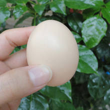 5 pçs simulação pequenos ovos falsos casa de frango plástico ovos foto adereços para diy handmake pintura desktop decoratiuon suprimentos 2024 - compre barato