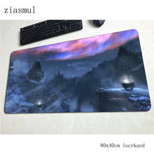 skyrim mouse pad 800x400x3mm mats xl Computer mouse mat gaming accessories Gorgeous mousepad keyboard games pc gamer 2024 - buy cheap