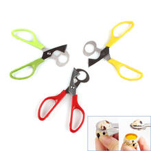 High Quality Pigeon Quail Egg Stainless Steel Scissor Cutter Opener Stationery Tool Clipper Sale 2024 - buy cheap