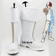 My Hero Academia Boku No Hero Academia Shouto Todoroki Anime Customize Cosplay Shoes Boots 2024 - buy cheap