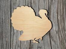 Turkey Shape - Multiple Sizes - Laser Cut Unfinished Wood Cutout Shapes 2024 - buy cheap