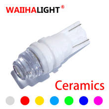 1Pcs T10 W5W Ceramic LED Waterproof Wedge Licence Plate Lights WY5W 194 Turn Side Lamp Car Reading Dome Light Auto Parking Bulb 2024 - buy cheap