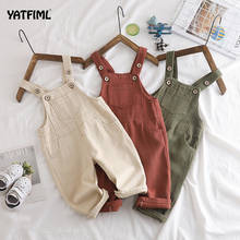 YATFIML  Cotton Soft Kids overalls Spring Autumn sleeveless clothes toddler Girls And Boys Ropmer Newborn baby knitted clothes 2024 - buy cheap
