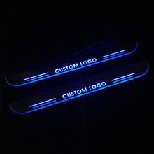 Pedal de carro com luz de led, para ford ranger 2015, 2016, 2017, 2018 2024 - compre barato