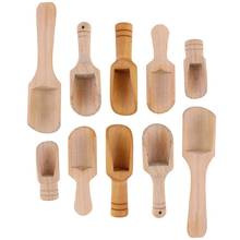 Cuchara de madera para sal, accesorios para té, café, miel, cucharas pequeñas, juego de 10 unids/set 2024 - compra barato