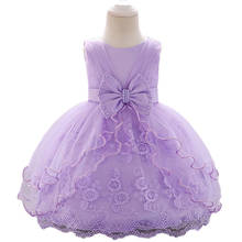 Vestido Formal de cumpleaños de princesa para niñas pequeñas, 1 año, Vestidos de fiesta de boda, Vestidos de bautismo, disfraz 2024 - compra barato