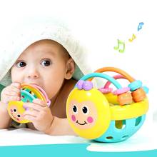 Sonajero de mano para bebé, goma suave de animales de juguete, sonido suave, juguete Montessori para recién nacidos 2024 - compra barato