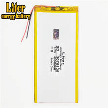 3.7 V lithium polymer battery 4500 mah and 9 inches tablet batteries large volume thin 3075135 2024 - buy cheap