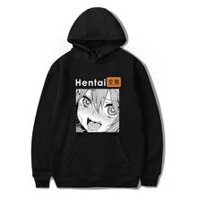 Hentai impresso hoodies moletom com capuz de manga comprida 2020 venda quente anime casual streetwear roupas 2024 - compre barato