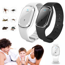 Anti Mosquito Capsule Pest Insect Bugs Repellent Bracelet Ultrasound Mosquito Repellent Wristband For Kids Adult 2024 - buy cheap
