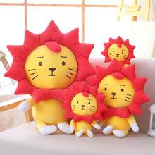 20cm Kawaii Simulation Sunflower Lion Plush Toy Soft Cartoon Animal Lion Stuffed Doll Window Suction Cup Pendant Kid Best Gift 2024 - buy cheap