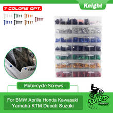 Kit de tornillos de carenado de aluminio para motocicleta, accesorios para BMW R1200S, R1200ST, R1150RT, F650CS, R1100S, R1150R, S1000RR, 195 Uds. 2024 - compra barato