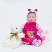Boneca realista bebês reborn, de silicone, para meninas 23 com 58 cm, brinquedo realista de princesa, para crianças, presente de aniversário 2024 - compre barato