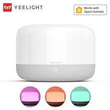 Yeelight-Lámpara de mesita de noche LED D2, luz de mesa inteligente RGBW Dim para Apple Homekit, dispositivo de casa inteligente con asistente de Google, Control por voz, Alexa 2024 - compra barato