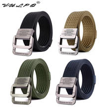 VULPO Outdoor Sports Belt Military Equipment Tactical Belt Men Nylon Belt Fashion Double Ring Buckle Waist Belt 2024 - buy cheap