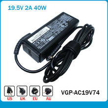 Adapter for Sony SVF13 VGP-AC19v74 svt112a34v For Sony VAIO Flip SVF14N11CXB VGP-AC19V74 19.5v 2a laptop AC power charger supply 2024 - buy cheap