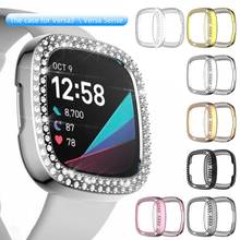 Watch Cover For Fitbit Versa 3 Protector Case Cover Protection Shell For Fitbit Sense Smart Watch Bumper Smartwatch Accessories 2024 - buy cheap
