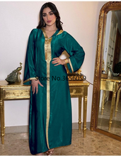 Ramadán Dubai-vestido Abaya árabe musulmán para mujer, Túnica con capucha, caftán marroquí, turco, islámico, talla grande, otoño 2024 - compra barato