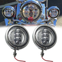 Lámpara LED antiniebla auxiliar, accesorio con soporte de montaje en anillo, para Touring Electra, 4-1/2 ", 4,5" 2024 - compra barato
