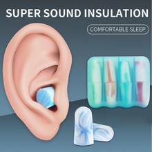 4 Pairs Soft Foam Earplug Noise Reduction Prevention Earplugs Noise Reduction For Study Travel Sleeping Ear Plugs Random Color 2024 - buy cheap
