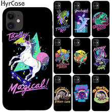 Totally Magical Unicorn Dinosaur Animal Case For Capa iPhone 11 Pro Max X XS Max XR 6 6S 7 8 Plus 5S SE 2020 SE2 Silicone Cover 2024 - buy cheap